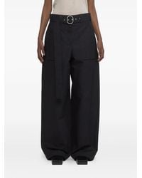 Jil Sander - Belted Pocket Trousers - Lyst
