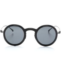 Giorgio Armani - Round-frame Sunglasses - Lyst