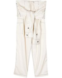 Act No1 - Tied-Waist Cargo Trousers - Lyst