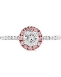 HYT Jewelry - 18K Diamond Engagement Ring - Lyst