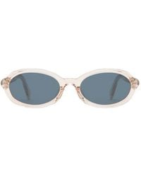 Fora - Creator Oval-Frame Sunglasses - Lyst
