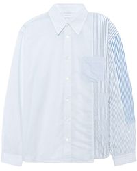 John Elliott - Multi-stripe Panelled Shirt - Lyst