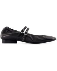 CAREL PARIS - Tatiana Buckle-Strap Ballet Flats - Lyst