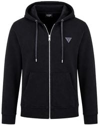 Guess - Logo-Appliqué Hoodie - Lyst