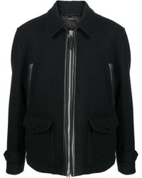 Tom Ford - Jacke aus Doubleface-Wolle - Lyst