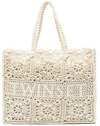 Twinset - Borsa Tote All'Uncinetto - Lyst
