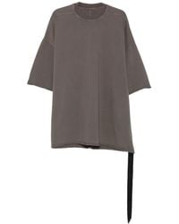 Rick Owens - Tommy T Raw-Cut Oversized T-Shirt - Lyst