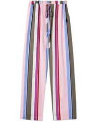 La DoubleJ - Pantaloni A Righe Con Coulisse - Lyst