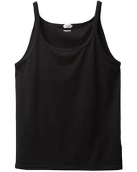 Versace - Embroidered Cotton-Jersey Tank Top - Lyst