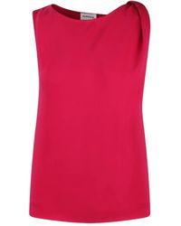 P.A.R.O.S.H. - Knot-Detailing Top - Lyst