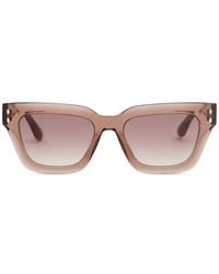 Isabel Marant - Carmy-Gd Square-Frame Sunglasses - Lyst