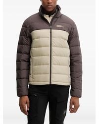 Jack Wolfskin - Colour-Block Padded Jacket - Lyst