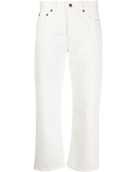 The Row - Gerade Cropped-Jeans - Lyst