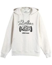 Malbon Golf - Union Made Logo-Print Hoodie - Lyst