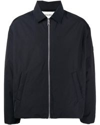 FRAME - Padded Zip-up Shirt Jacket - Lyst