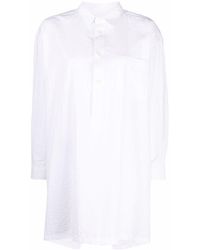 Henrik Vibskov Pinstripe-pattern Shirt - White