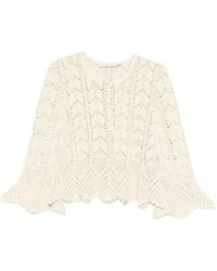 Zimmermann - Awaken Gehaakte Top Met Kant - Lyst