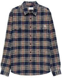 Roy Rogers - Work Check-Pattern Flap-Pocket Shirt - Lyst
