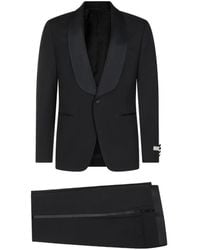 Canali - Shawl-Lapel Single-Breasted Suit - Lyst