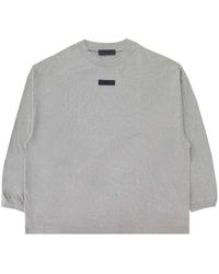 Fear Of God - T-Shirt Met Logopatch - Lyst
