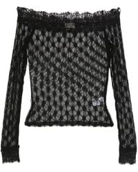 Isabel Marant - Floral-Lace Top - Lyst