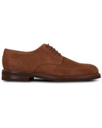 Brunello Cucinelli - Chaussures En Daim À Lacets - Lyst