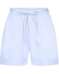 Loulou de Saison - Malone Drawstring Shorts - Lyst