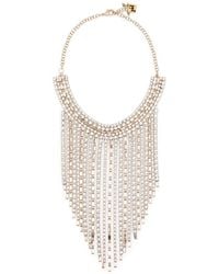 Rosantica - Collier Serti De Cristaux À Franges - Lyst