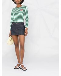 A.P.C. - Falda Midi Vaquera - Lyst