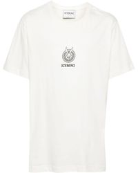 Iceberg - Cartoon-print Cotton T-shirt - Lyst