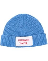 Charles Jeffrey - Chunky Logo-Patch Beanie Hat - Lyst