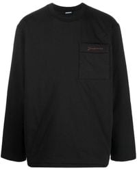 Jacquemus - Le T-shirt Bricciola Long-sleeve Top - Lyst