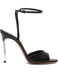 Casadei - Buckle-Strap Heeled Sandals - Lyst