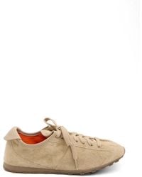 Jacquemus - Baskets En Daim À Lacets - Lyst