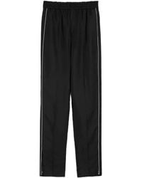 Jil Sander - Piped-Trim Trousers - Lyst