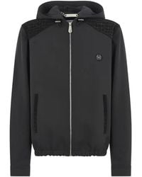 Philipp Plein - Crocodile-Effect Panelled Jacket - Lyst