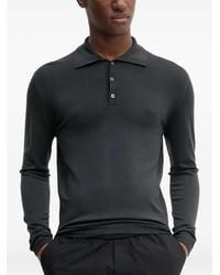 Barena - Long-Sleeve Polo Shirt - Lyst