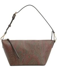 Etro - Schultertasche mit Paisley-Print - Lyst