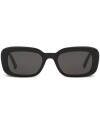 Saint Laurent - Sl M130 Rectangle-Frame Sunglasses - Lyst