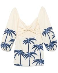 Johanna Ortiz - The Power Of The Sea Mini Dress - Lyst