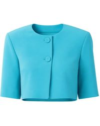 Pinko - Button Cropped Jacket - Lyst