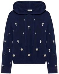 Jonathan Simkhai - Karmen Crystal-Embellished Hoodie - Lyst