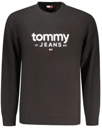 Tommy Hilfiger - Logo-Print Crew-Neck Sweatshirt - Lyst