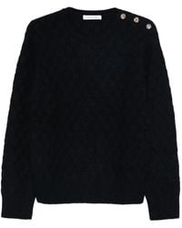 Wales Bonner - Button Textured Sweater - Lyst