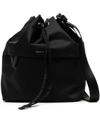 agnès b. - Drawstring Crossbody Bag - Lyst