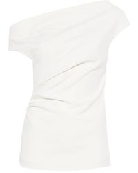 P.A.R.O.S.H. - One-Shoulder Blouse - Lyst