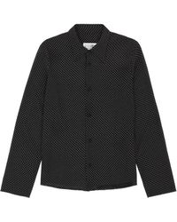 MM6 by Maison Martin Margiela - Polka-Dot Long-Sleeved Shirt - Lyst
