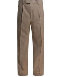 AURALEE - Wool Trousers - Lyst