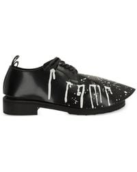 Comme des Garçons - Derbies X Kids Love Gaite À Effet Taches De Peinture Et Empiècement Amovible - Lyst