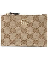 Gucci - Gg Marmont Zip Key Pouch - Lyst